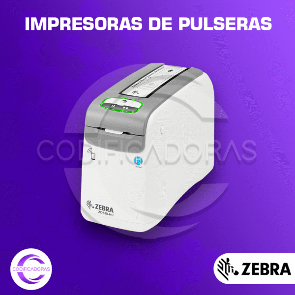 IMPRESORAS DE PULSERAS ZEBRA ZD510-HC