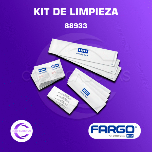Kit De Limpieza Para Impresoras De Carnets Fargo HDP6600