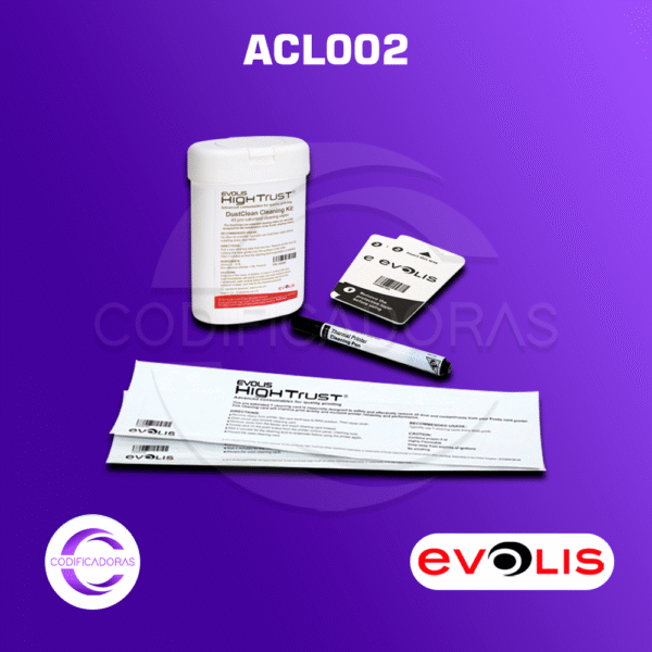 Kit De Limpieza Para Impresora De Carnets Evolis - Zenius y Primacy