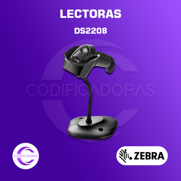 Lectora de código de barras Zebra DS2208