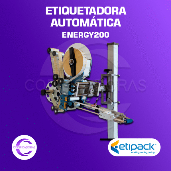 ETIQUETADORA AUTOMÁTICA ETIPACK ENERGY200
