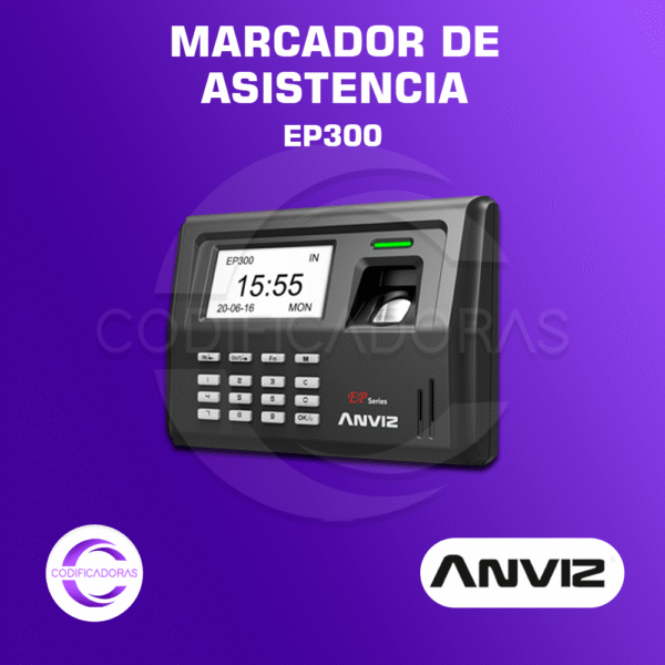 Marcador de asistencia Anviz EP300