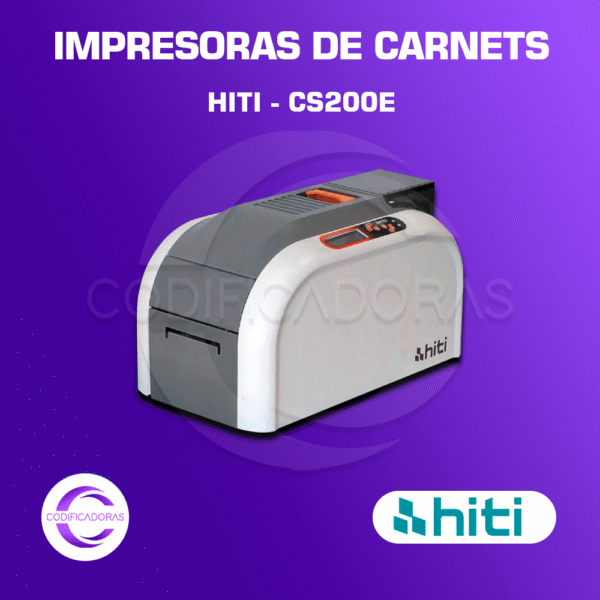 Impresora de Carnets HiTi CS200e – Alta Calidad y Velocidad