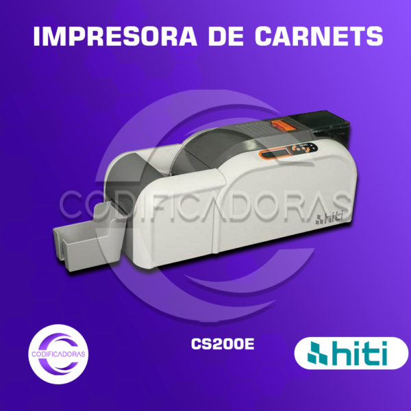 Impresora de Carnets HiTi CS200e Doble Cara