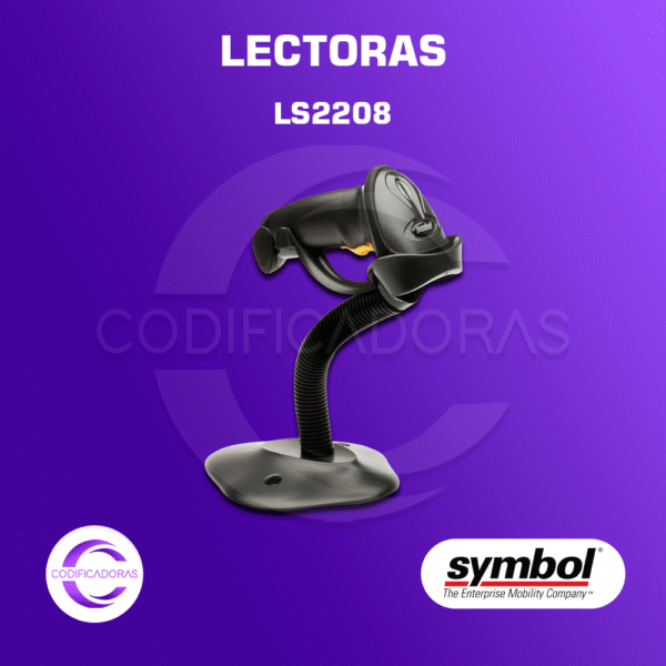 Lectora de código de barras Symbol LS2208