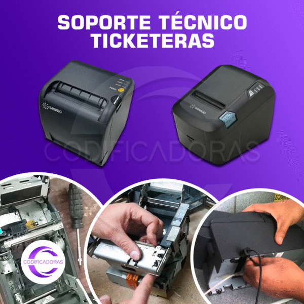 Soporte técnico de Ticketeras