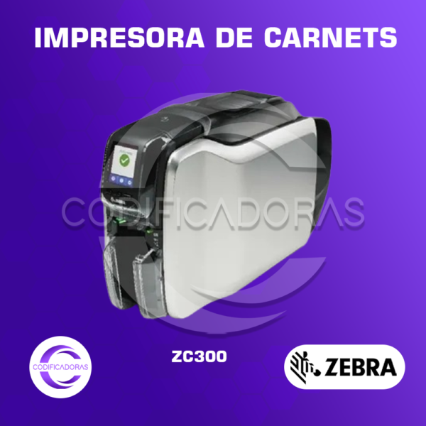 Impresora De Carnets Zebra ZC300 – Doble Cara (ZC32)
