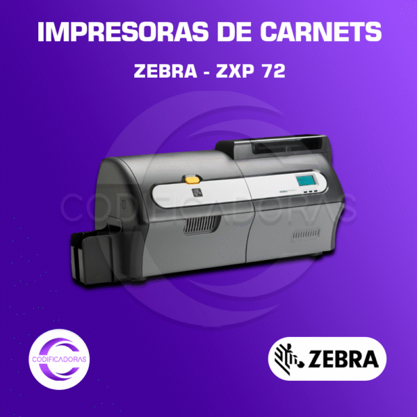 Impresora de Carnets Zebra ZXP Series 72 – Doble Cara