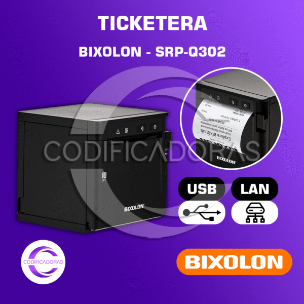 IMPRESORA TÉRMICA - TICKETERA - BIXOLON SRP-Q302