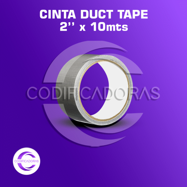CINTA DUCT TAPE 2'' x 10mts