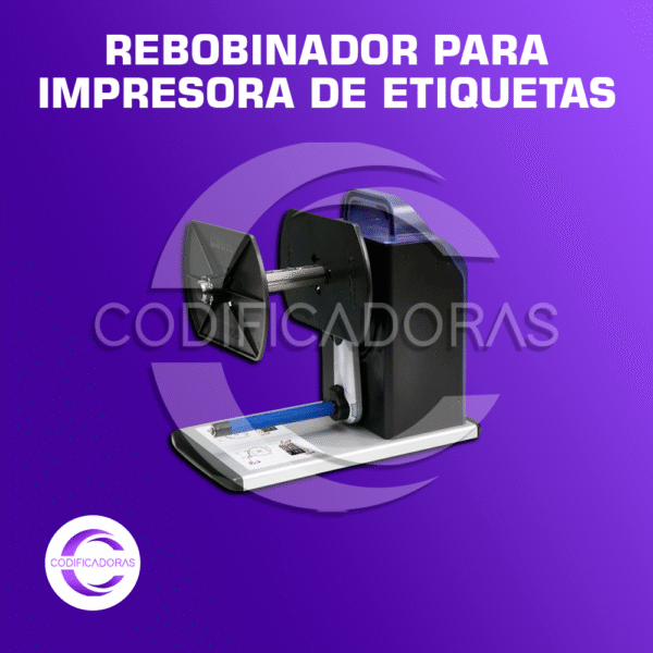 REBOBINADOR EXTERNO PARA IMPRESORA DE ETIQUETAS