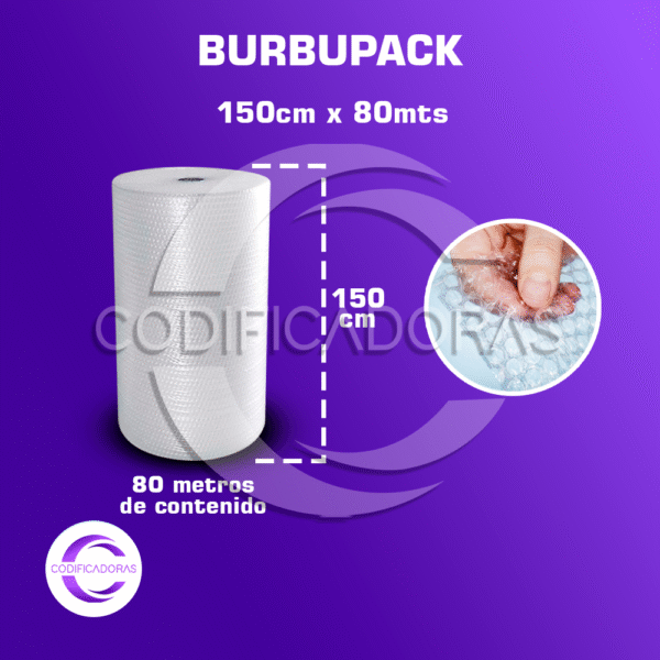 ROLLO BURBUPACK 150cm x 80mts