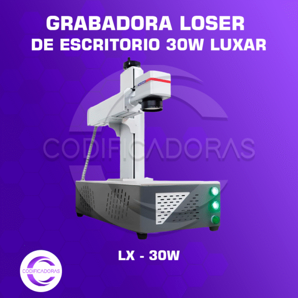 Grabadora Láser de Escritorio 30W – Luxar | Para Marcado e Metal y Plásticos