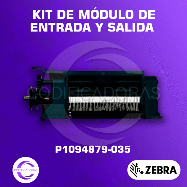 P1094879‑035 – Kit Módulo de Entrada/Salida de Tarjetas - Zebra - series ZC