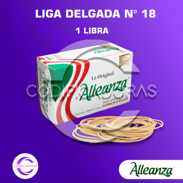 Liga Delgada N.° 18 – Presentación 1 de Libra (30 cajitas)
