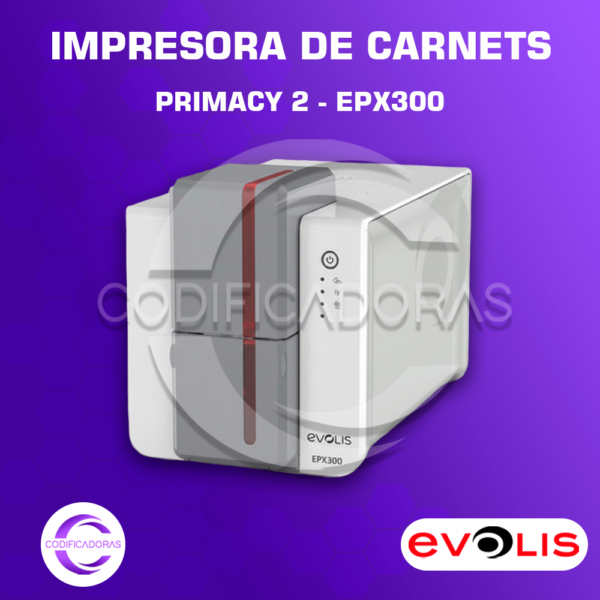 Impresora de Carnets Evolis Primacy 2 - (EPX300) - Alta Velocidad