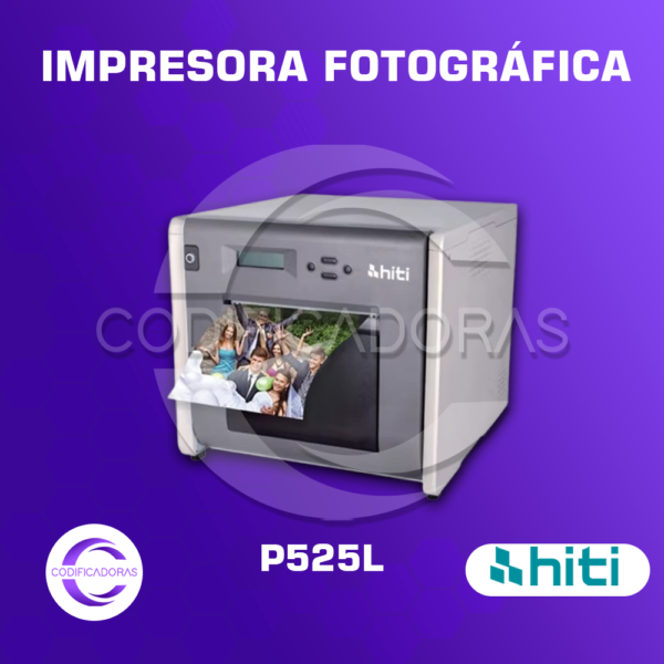 Impresora HITI P525 + regalo 1 bobina de papel 4''x6''