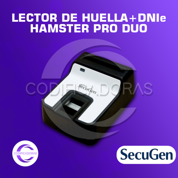 Lector Hamster Pro Duo Huella + DNI Electrónico