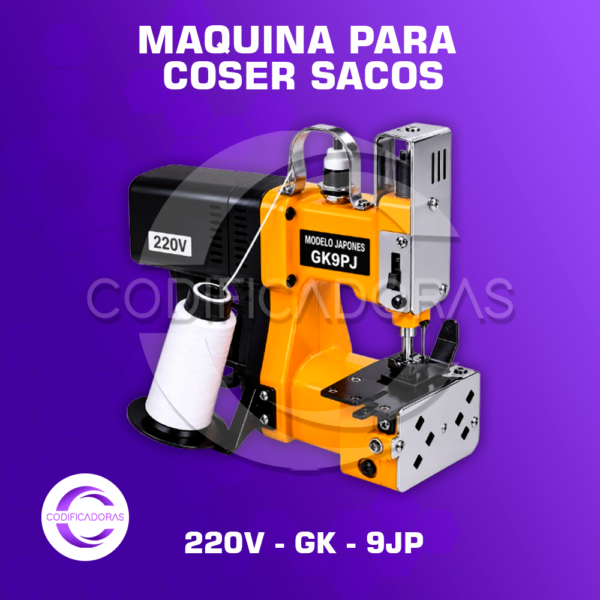 Máquina para Coser Sacos 220V Modelo Japonés GK9PJ | Industrial Portátil