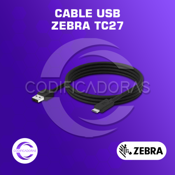Cable USB Zebra TC27