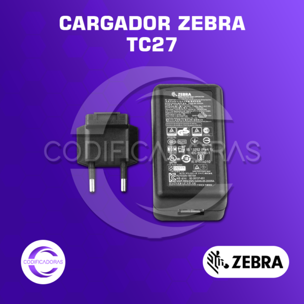 Cargador Zebra TC27