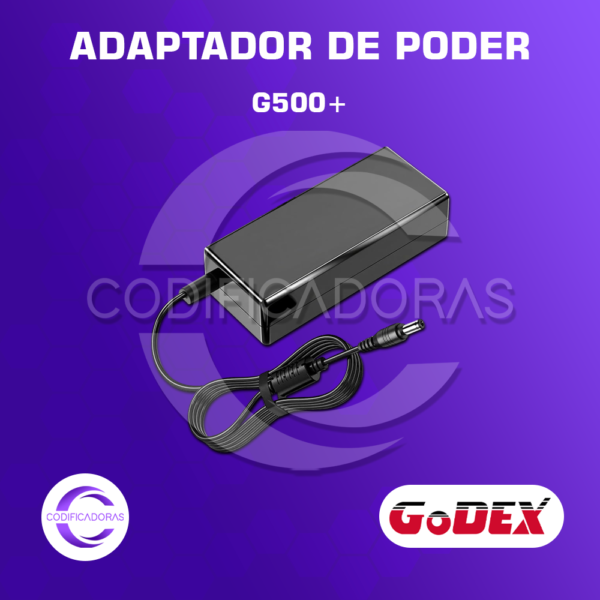 FUENTE DE PODER PARA IMPRESORA DE ETIQUETAS GODEX G500+