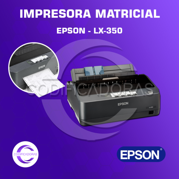 Impresora matricial Epson LX-350